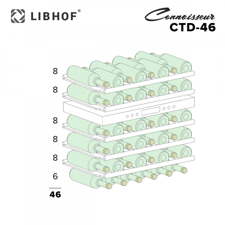 Винный шкаф Libhof CTD-46
